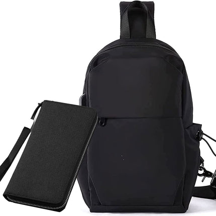 Chest bag, chest purse, fanny pack, fanny pack crossbody unisex, trekking multifunctional anti-theft single belt tactical Crossbody bag, fanny pack suitable for walking bike travel cycling