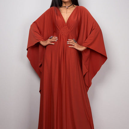 Center-Knit Beach Dress ¨C Loose Vacation Robe, Bikini Sun Protection Cover-Up for Women