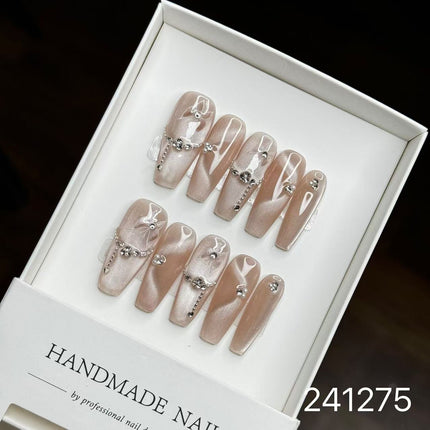 1029- Handmade press on nails fake nails removable