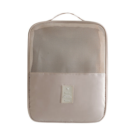 Large capacity can hold three pairs of shoes convenient Oxford cloth storage bag, waterproof shoe bag, suitcase trolley shoe bag