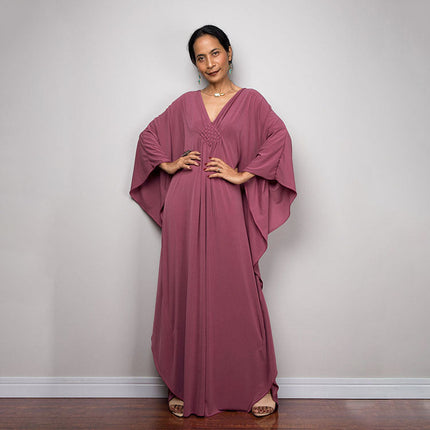 Center-Knit Beach Dress ¨C Loose Vacation Robe, Bikini Sun Protection Cover-Up for Women