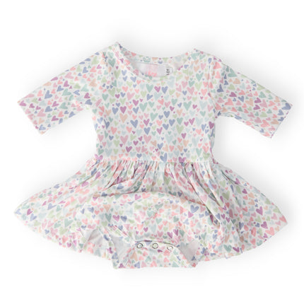 One in a Million 3/4 Sleeve Twirl Bodysuit