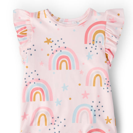 Over the Rainbow S/S Ruffle Tee
