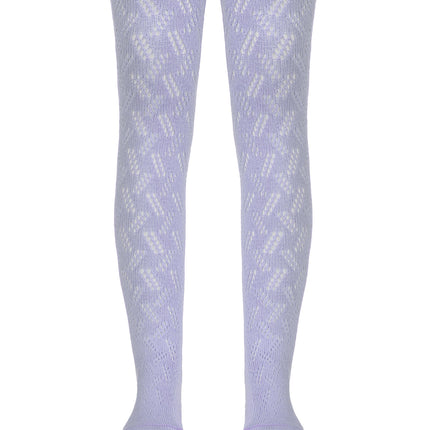 #7С-80СП(265) - Miss Conte-Kids Openwork Cotton Tights For Girls 0/12m.-12/24m.