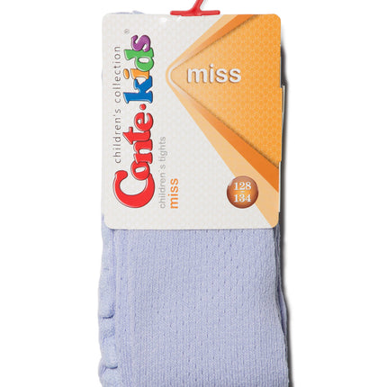 #7С-80СП(269) - Miss Conte-Kids Openwork Cotton Tights For Girls 6yr.-8yr.