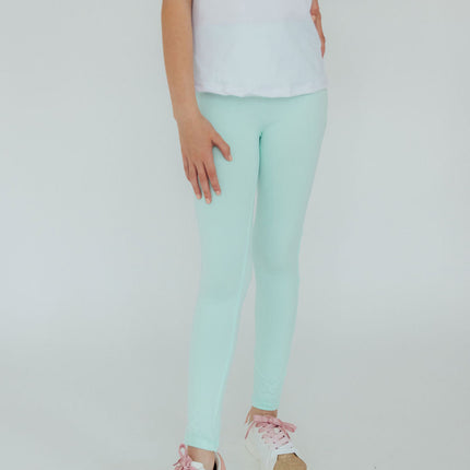 Pastel Green Leggings