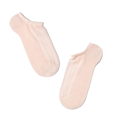 Conte Active #19S-185SP(179) - 1 pair Openwork Cotton Women's Socks