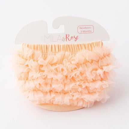 Peach Ruffle Bum Bloomer