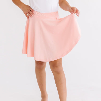 Peach Twirl Skort