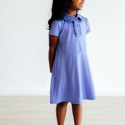 Periwinkle S/S Polo Dress