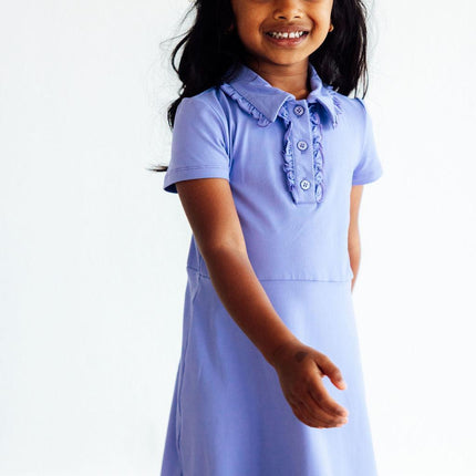 Periwinkle S/S Polo Dress