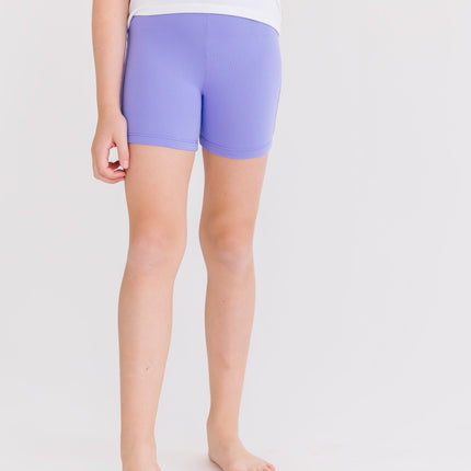 Periwinkle Twirl Shorts