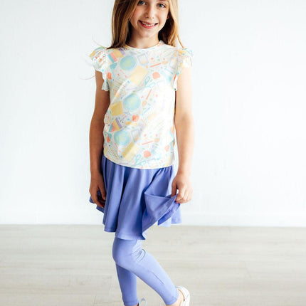 Periwinkle Twirl Skegging