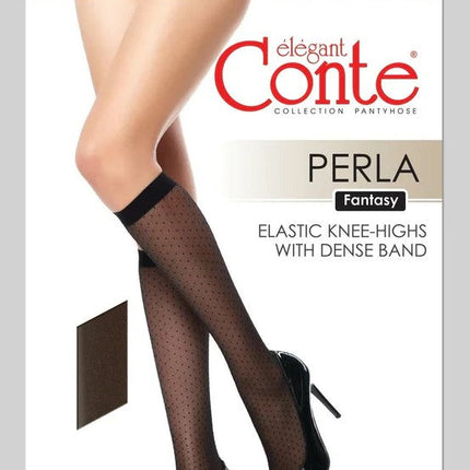 Conte Perla 20 Den - Fantasy Knee-Highs for Women (21C-149SP)
