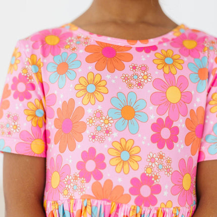 Petal Pop S/S Pocket Twirl Dress