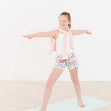SALE Petal Power Active Shorty Shorts