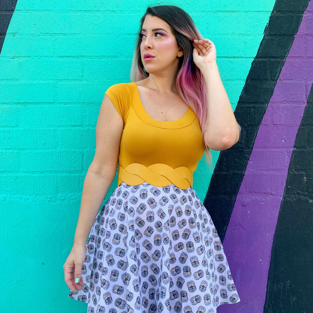 Hedgehog Skater Skirt