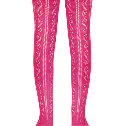 #7С-80СП(266) - Miss Conte-Kids Openwork Cotton Tights For Girls 0/12m.-12/24m.