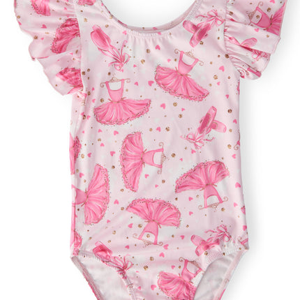 Pirouette S/S Flutter Sleeve Leotard