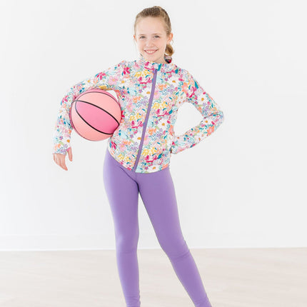 SALE Playful Purple Active Legging