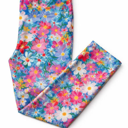 Preppy Floral Leggings