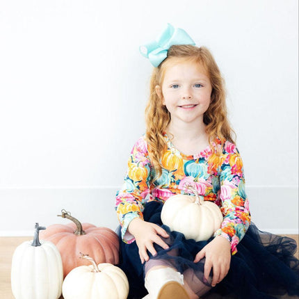 Preppy Patch L/S Tutu Dress