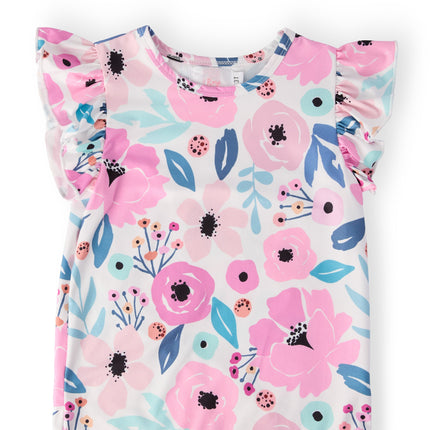 Pretty in Purple S/S Ruffle Tee