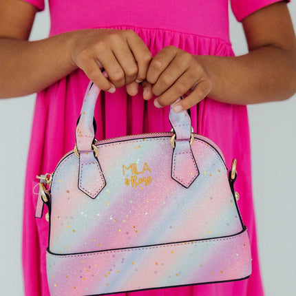 Princess Glitter Girl's Crossbody Purse