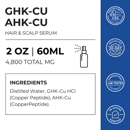 AHK-CU + GHK-CU Hair Serum Pro