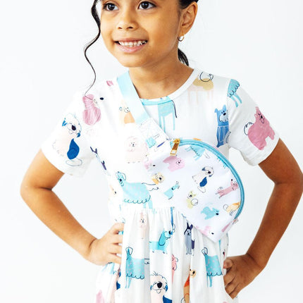 Puppy Pals S/S Pocket Twirl Dress