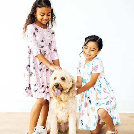 Puppy Pals S/S Pocket Twirl Dress