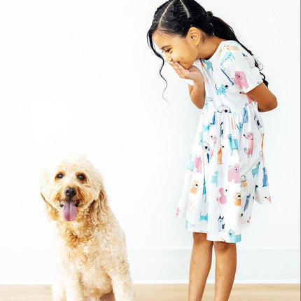 Puppy Pals S/S Pocket Twirl Dress