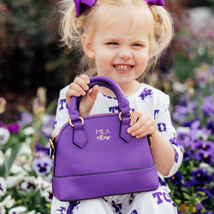 Purple Girl's Crossbody Purse