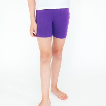 Purple Twirl Shorts