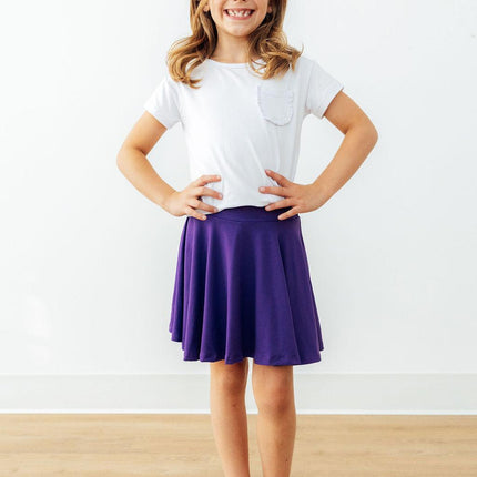 Purple Twirl Skort
