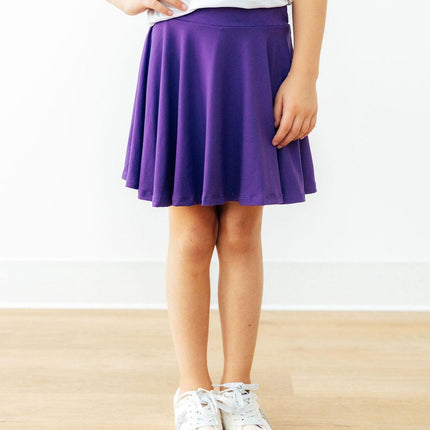 Purple Twirl Skort