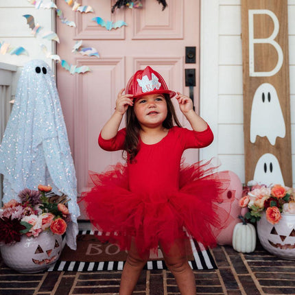 Red 3/4 Tutu Leotard