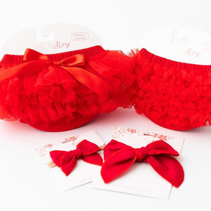 Red Ruffle Bum Bloomer