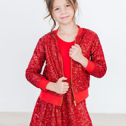 Red Sequin Jacket