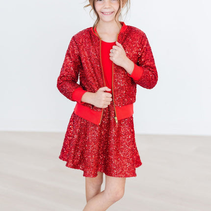Red Sequin Jacket