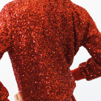 Red Sequin Jacket