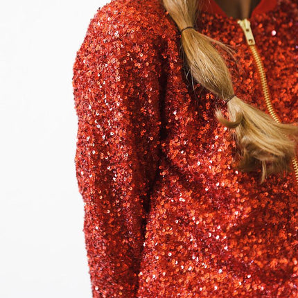 Red Sequin Jacket