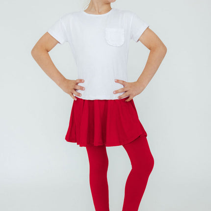 Red Twirl Skegging