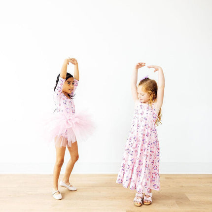 SALE Retro Daydream 3/4 Sleeve Tutu Leotard