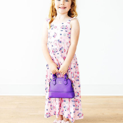 SALE Retro Daydream Ruffle Maxi Dress