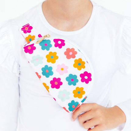 Retro Floral Belt Bag