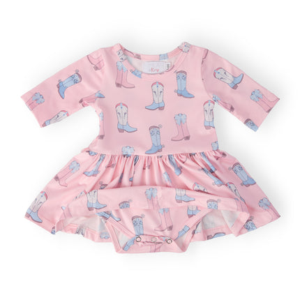 Ribbons & Rodeos 3/4 Sleeve Twirl Bodysuit