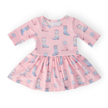 Ribbons & Rodeos 3/4 Sleeve Twirl Bodysuit