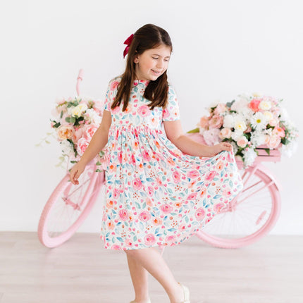 Rosettes S/S Pocket Twirl Dress