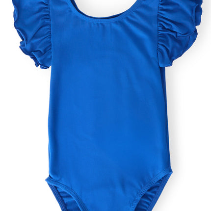 Royal Blue S/S Flutter Sleeve Leotard